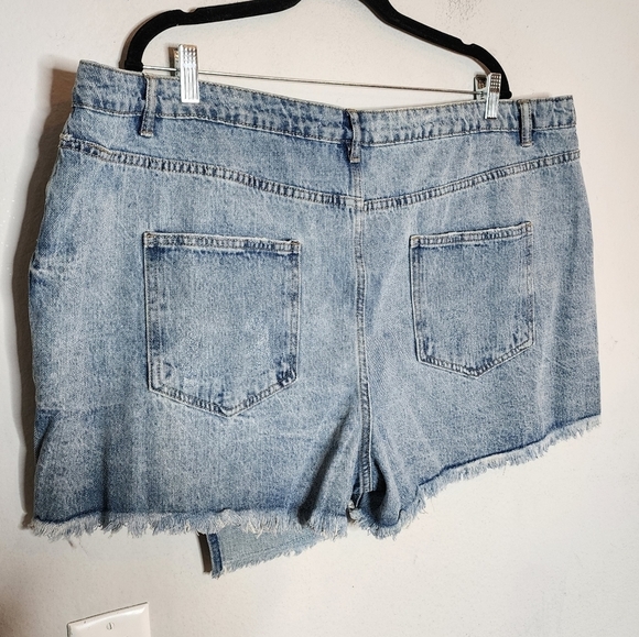 NWT Highway Jeans Plus Size Denim asymmetrical skort. Women's plus size 24. - Picture 6 of 16
